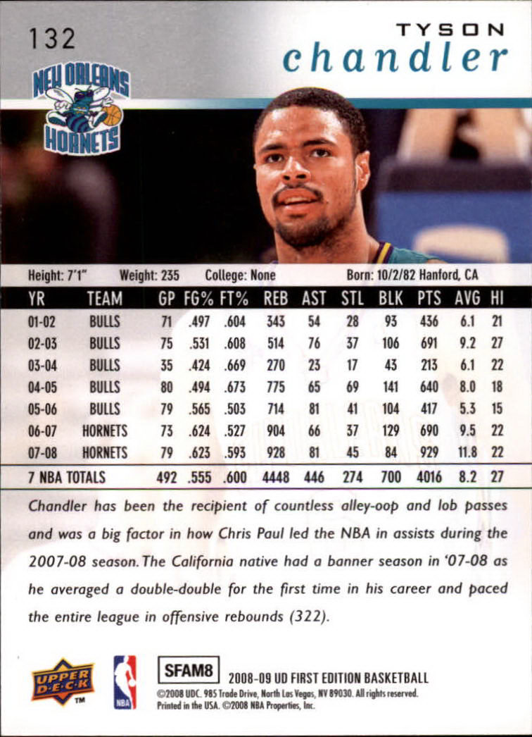 2008-09 Upper Deck First Edition Basketball Card Pick - Picture 205 of 361