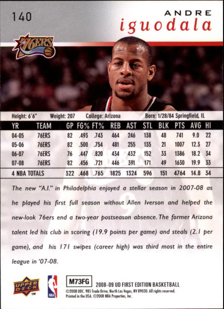 2008-09 Upper Deck First Edition Basketball Card Pick - Picture 217 of 361