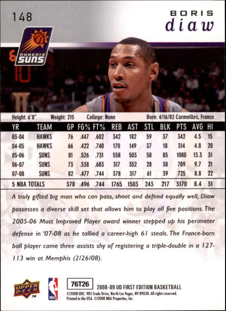 2008-09 Upper Deck First Edition Basketball Card Pick - Picture 229 of 361