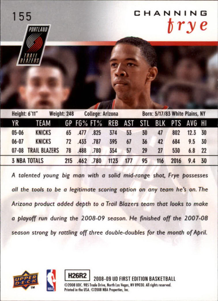 2008-09 Upper Deck First Edition Basketball Card Pick - Picture 241 of 361