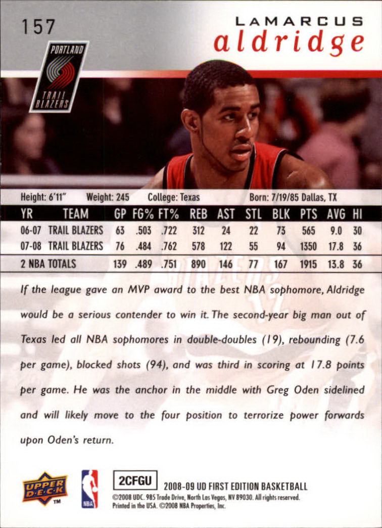 2008-09 Upper Deck First Edition Basketball Card Pick - Picture 243 of 361