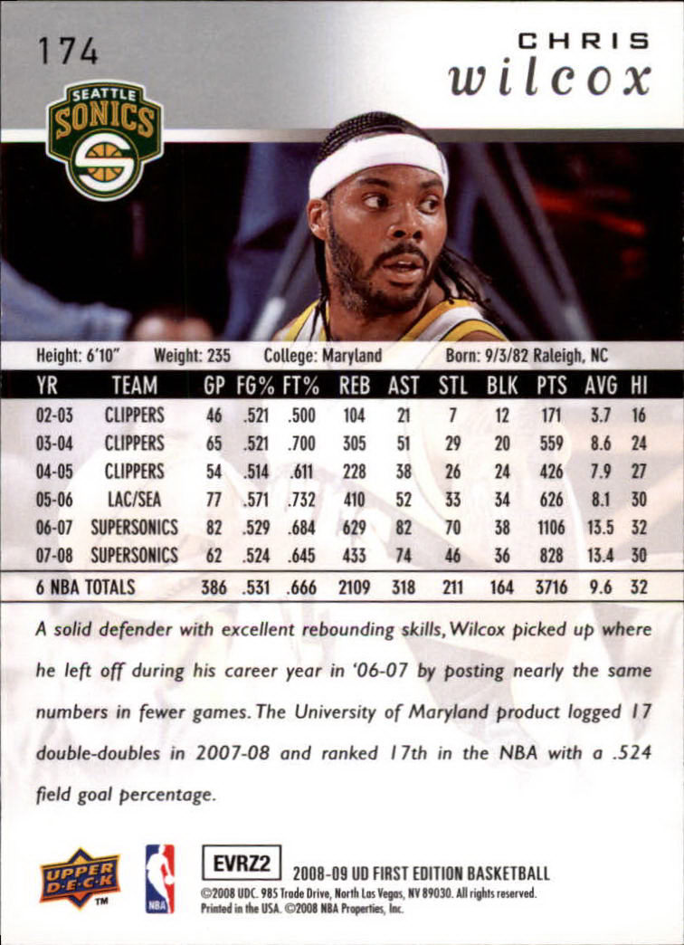 2008-09 Upper Deck First Edition Basketball Card Pick - Picture 271 of 361