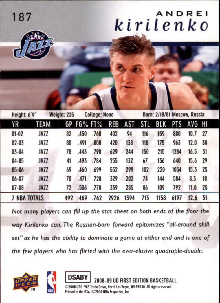 2008-09 Upper Deck First Edition Basketball Card Pick - Picture 291 of 361