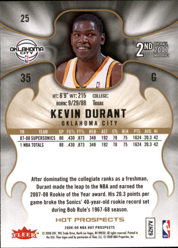 Dirk nowitzki 2007//08 Hot Prospects baloncesto Walker