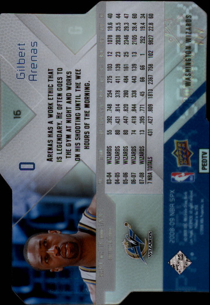 2008/2009 SPX (Upper Deck) Basketball - Picture 15 of 73