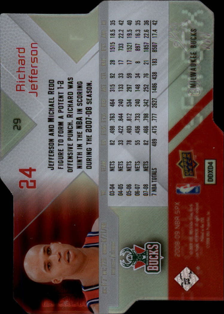 2008/2009 SPX (Upper Deck) Basketball - Picture 23 of 73