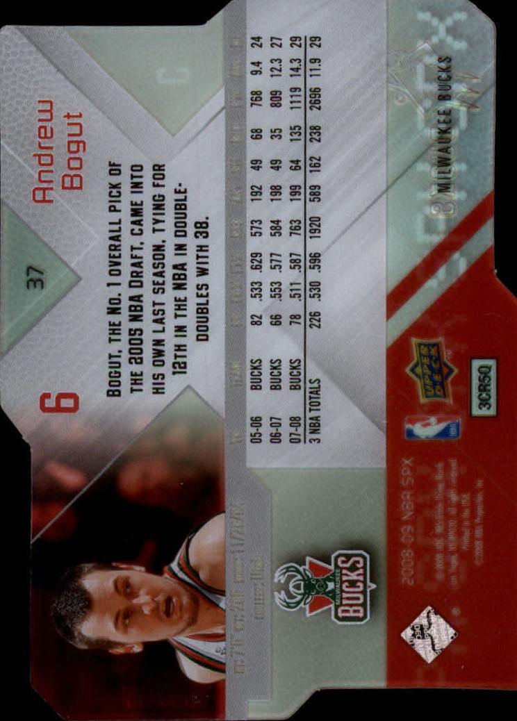 2008/2009 SPX (Upper Deck) Basketball - Picture 33 of 73