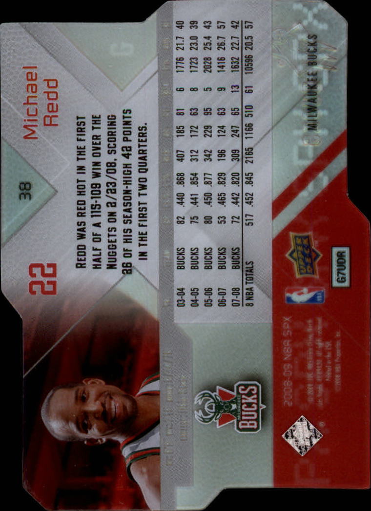 2008/2009 SPX (Upper Deck) Basketball - Picture 35 of 73