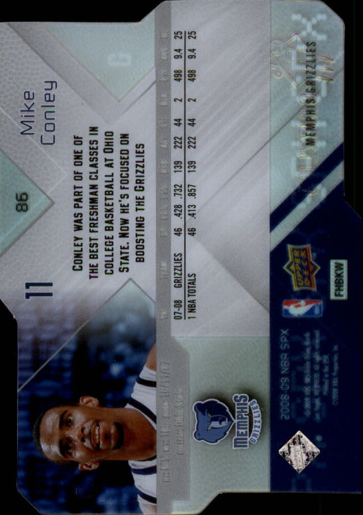 2008/2009 SPX (Upper Deck) Basketball - Picture 69 of 73