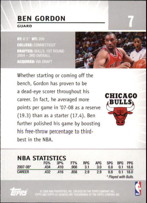 2008-09 Topps Co-Signers Basketball YOU PICK - Picture 15 of 238