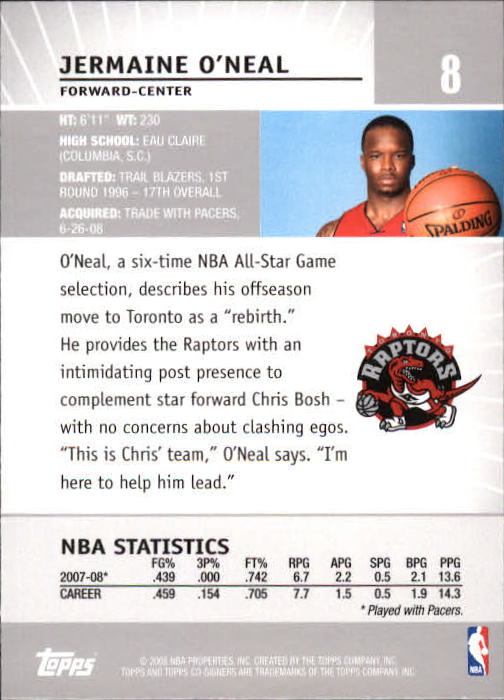 2008-09 Topps Co-Signers Basketball YOU PICK - Picture 17 of 238