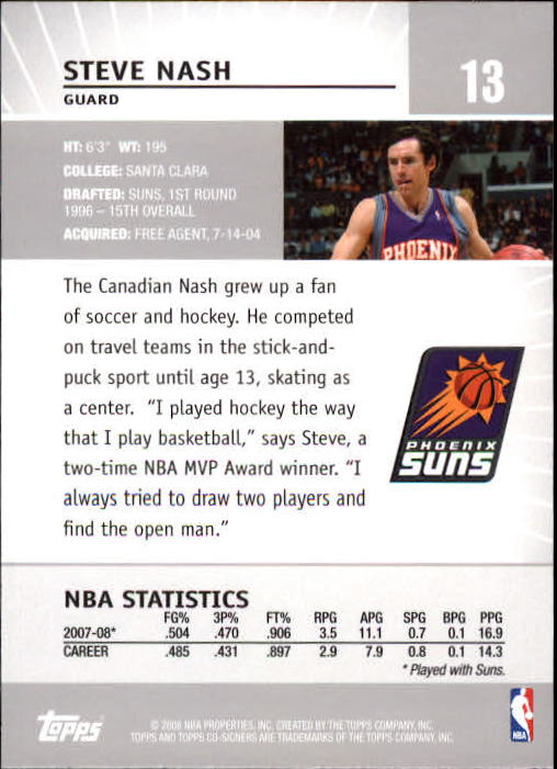 2008-09 Topps Co-Signers Basketball YOU PICK - Picture 25 of 238
