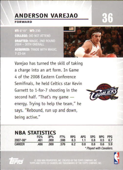2008-09 Topps Co-Signers Basketball YOU PICK - Picture 67 of 238