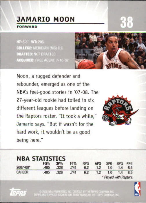 2008-09 Topps Co-Signers Basketball YOU PICK - Picture 71 of 238