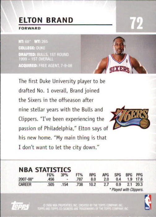 2008-09 Topps Co-Signers Basketball YOU PICK - Picture 133 of 238