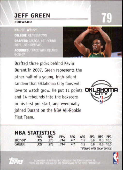 2008-09 Topps Co-Signers Basketball YOU PICK - Picture 147 of 238
