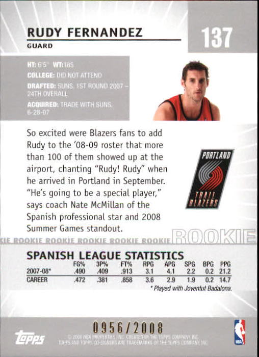 2008-09 Topps Co-Signers Basketball YOU PICK - Picture 236 of 238