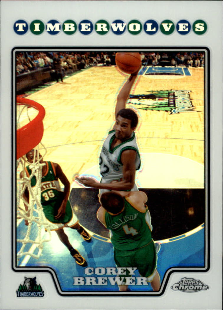 2008/2009 tarjetas paralelas refractoras de baloncesto cromadas parte 2 Topps - Imagen 100 de 255