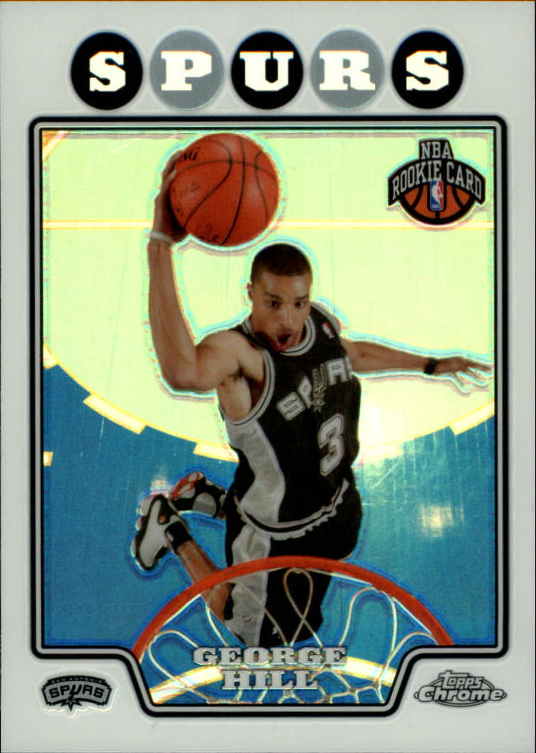 2008/2009 tarjetas paralelas refractoras de baloncesto cromadas parte 2 Topps - Imagen 128 de 255