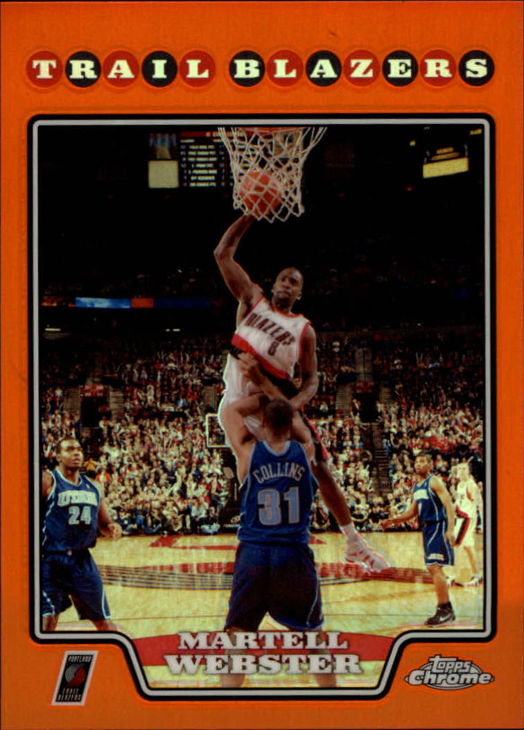 2008/2009 tarjetas paralelas refractoras de baloncesto cromadas parte 2 Topps - Imagen 182 de 255