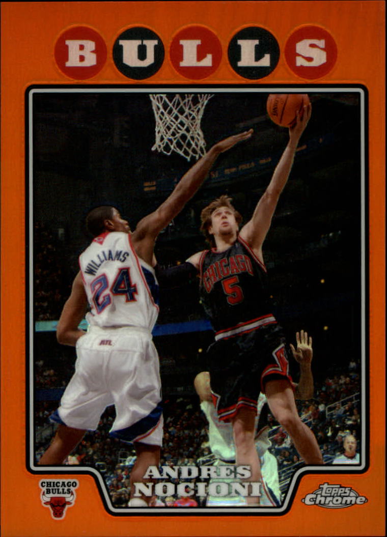 2008/2009 tarjetas paralelas refractoras de baloncesto cromadas parte 2 Topps - Imagen 188 de 255
