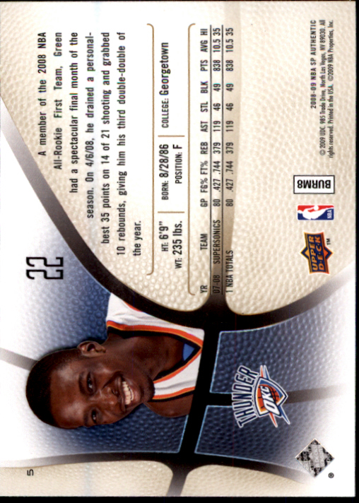 2008/2009 SP Authentic (Upper Deck) Basketball - Picture 11 of 271