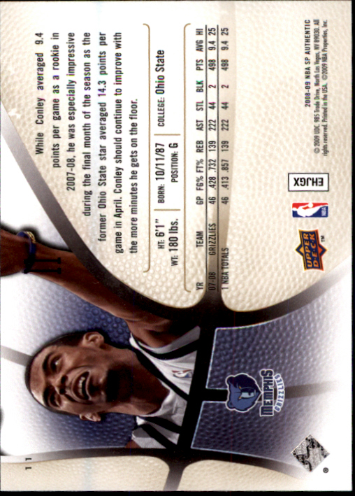 2008/2009 SP Authentic (Upper Deck) Basketball - Picture 23 of 271