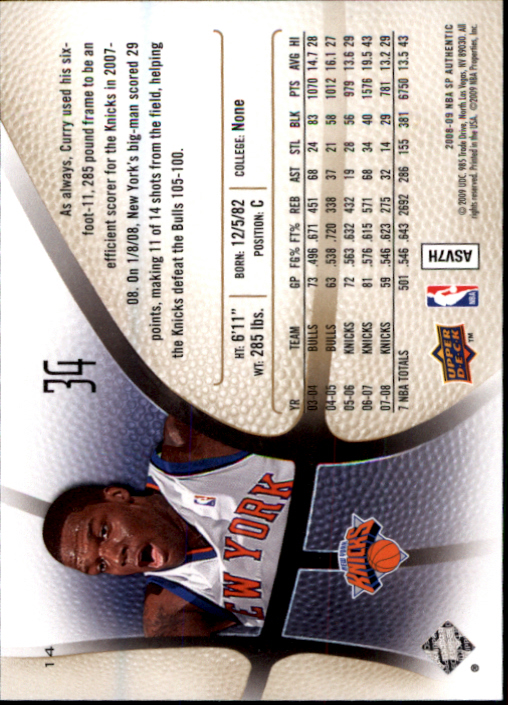 2008/2009 SP Authentic (Upper Deck) Basketball - Picture 29 of 271