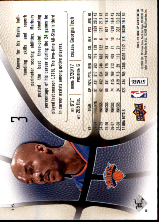 2008/2009 SP Authentic (Upper Deck) Basketball - Picture 33 of 271