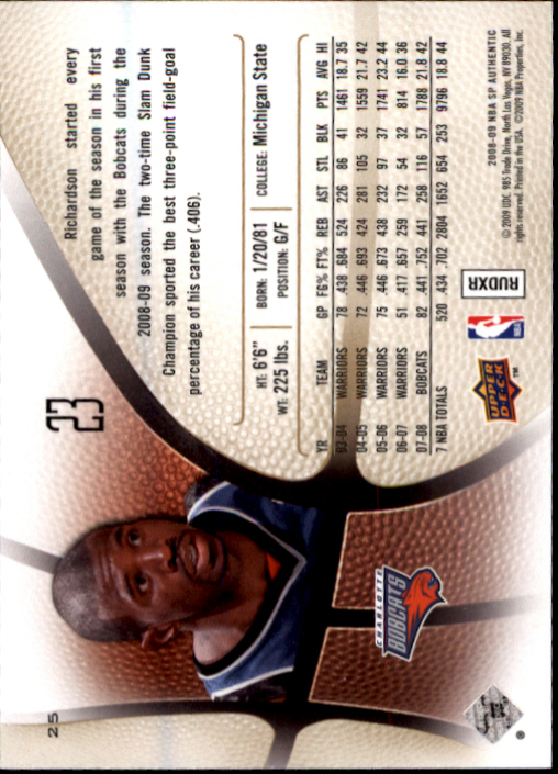 2008/2009 SP Authentic (Upper Deck) Basketball - Picture 51 of 271