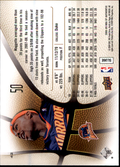 2008/2009 SP Authentic (Upper Deck) Basketball - Picture 83 of 271