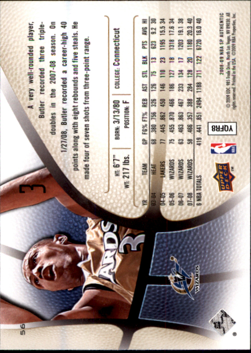 2008/2009 SP Authentic (Upper Deck) Basketball - Picture 111 of 271