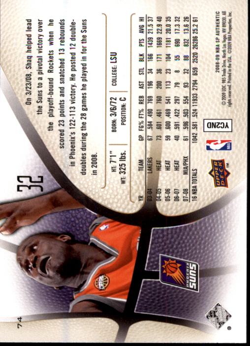 2008/2009 SP Authentic (Upper Deck) Basketball - Picture 147 of 271