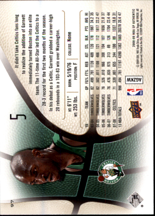 2008/2009 SP Authentic (Upper Deck) Basketball - Picture 187 of 271
