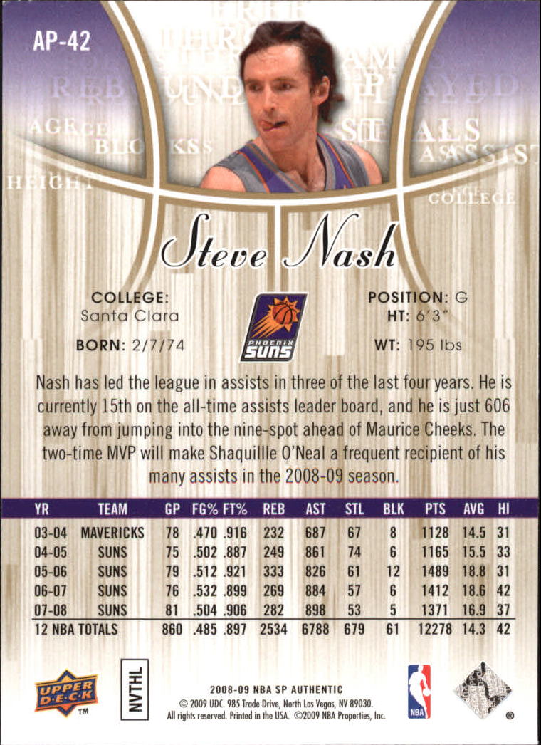 2008/2009 SP Authentic (Upper Deck) Basketball - Picture 253 of 271