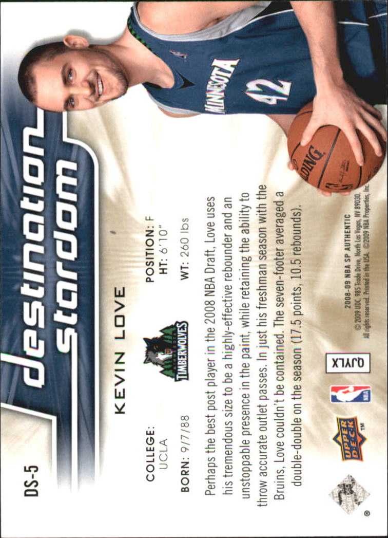 2008/2009 SP Authentic (Upper Deck) Basketball - Picture 193 of 271