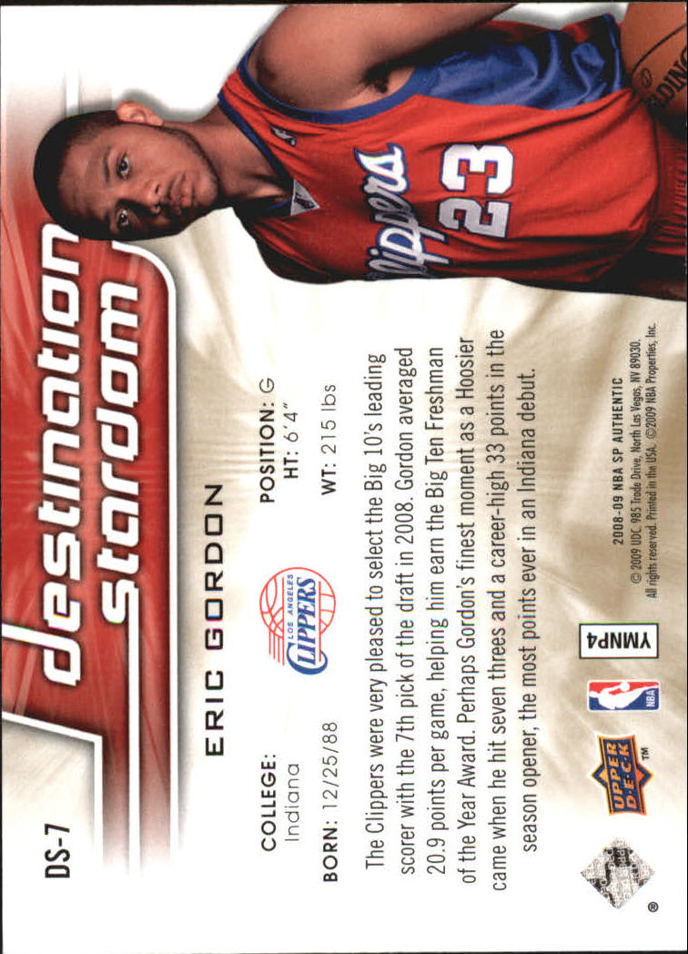 2008/2009 SP Authentic (Upper Deck) Basketball - Picture 197 of 271