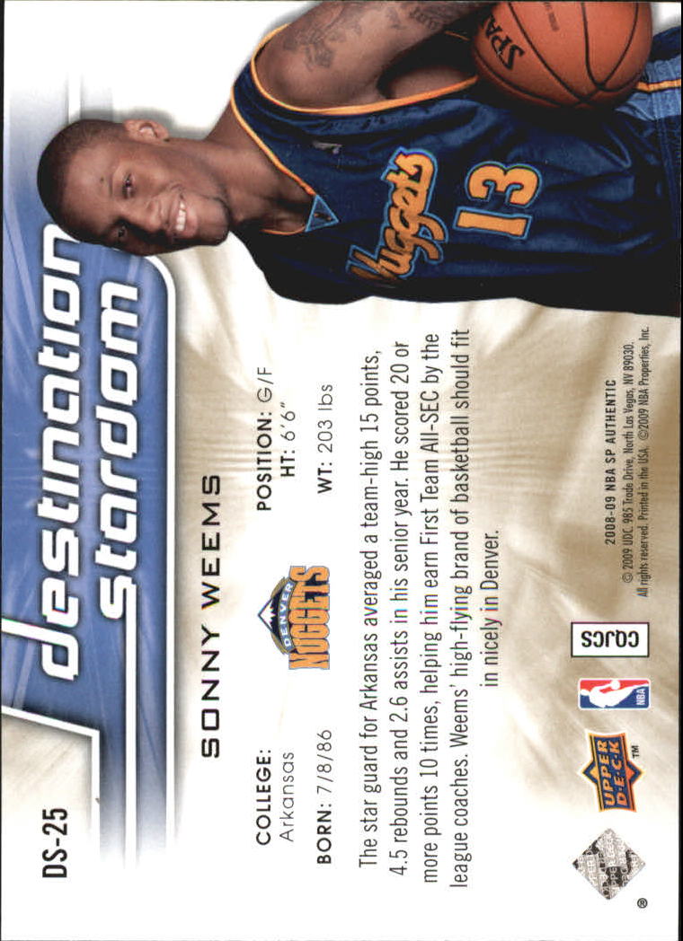 2008/2009 SP Authentic (Upper Deck) Basketball - Picture 225 of 271
