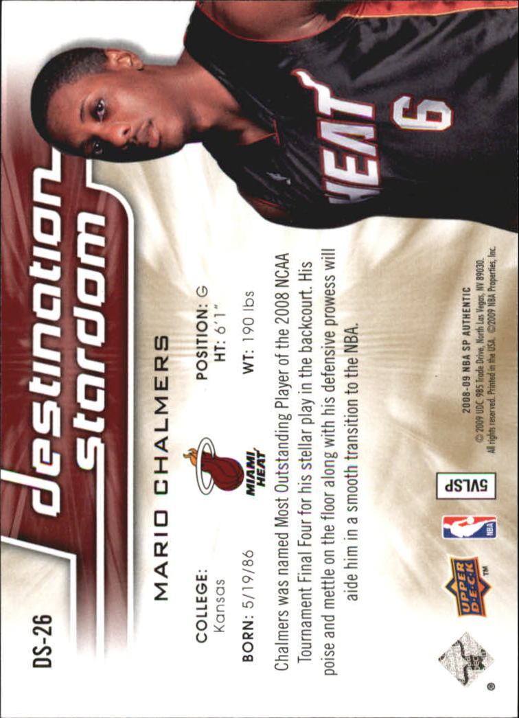 2008/2009 SP Authentic (Upper Deck) Basketball - Picture 227 of 271