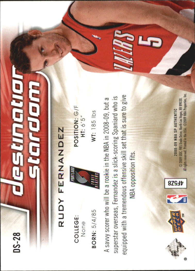 2008/2009 SP Authentic (Upper Deck) Basketball - Picture 229 of 271