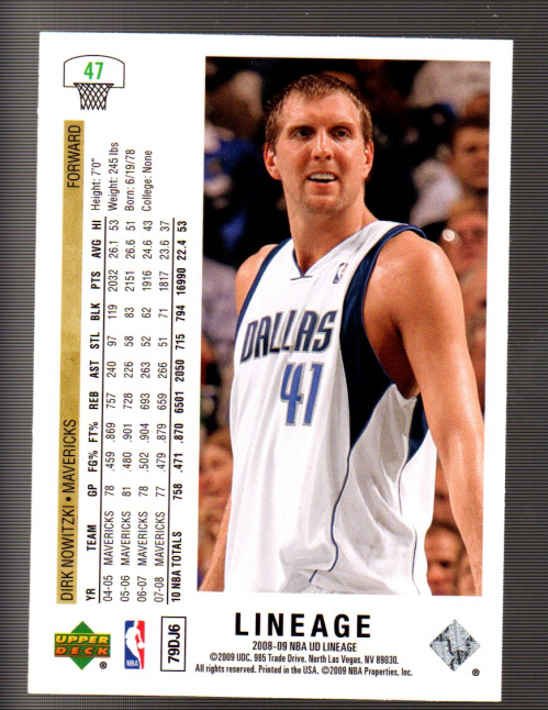 2008-09 Upper Deck Lineage Basketball Card Pick - Picture 69 of 344