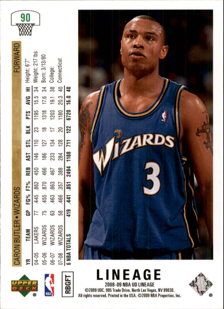 2008-09 Upper Deck Lineage Basketball Card Pick - Picture 151 of 344