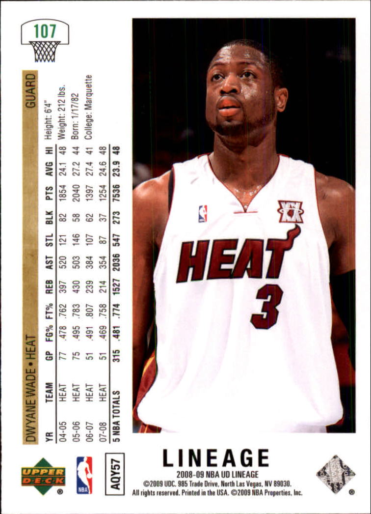 2008-09 Upper Deck Lineage Basketball Card Pick - Picture 181 of 344