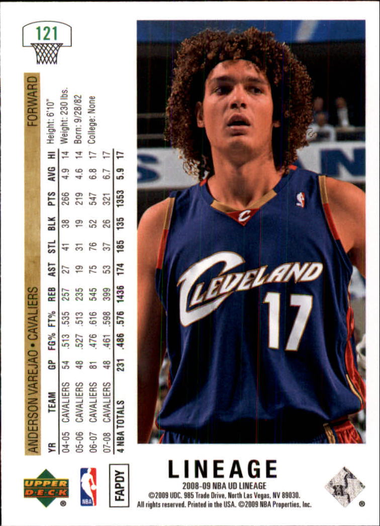 2008-09 Upper Deck Lineage Basketball Card Pick - Picture 201 of 344