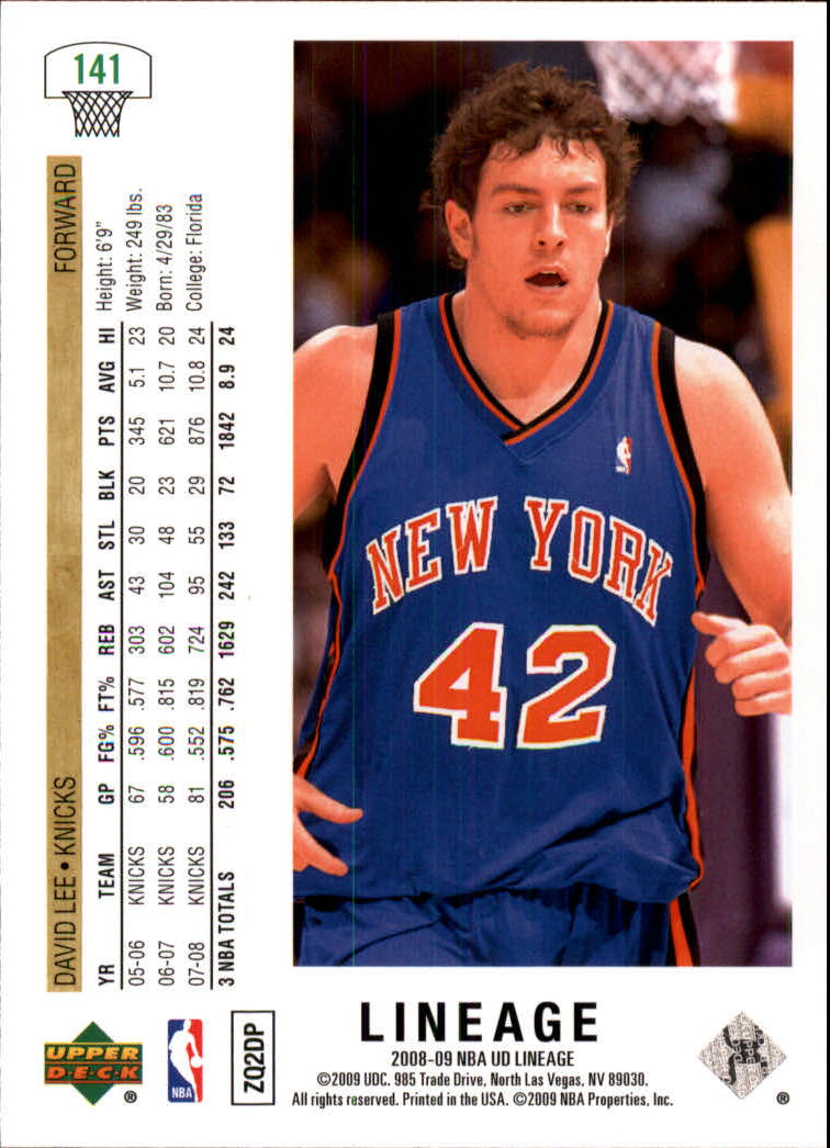 2008-09 Upper Deck Lineage Basketball Card Pick - Picture 235 of 344