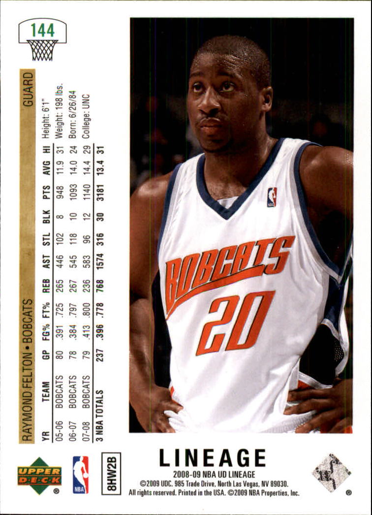 2008-09 Upper Deck Lineage Basketball Card Pick - Picture 241 of 344