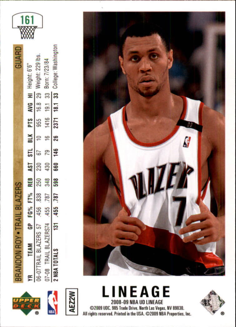 2008-09 Upper Deck Lineage Basketball Card Pick - Picture 271 of 344