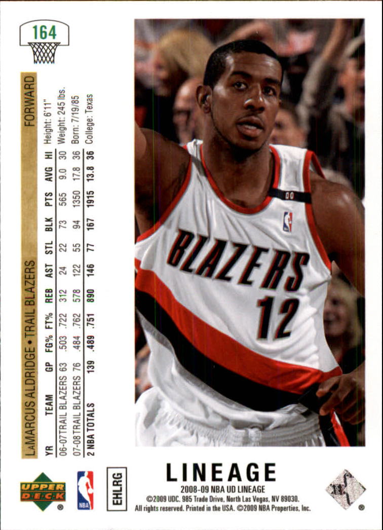 2008-09 Upper Deck Lineage Basketball Card Pick - Picture 277 of 344