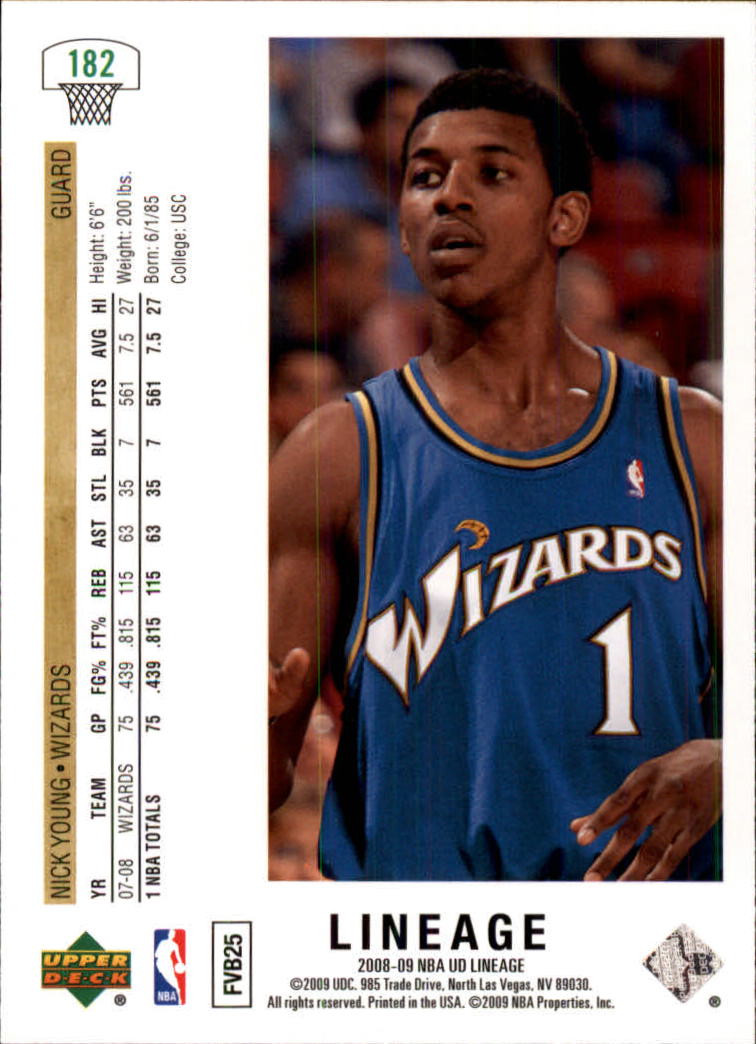 2008-09 Upper Deck Lineage Basketball Card Pick - Picture 307 of 344