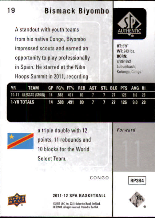 2011-12 SP Authentic Basketball Card Pick - Picture 39 of 134